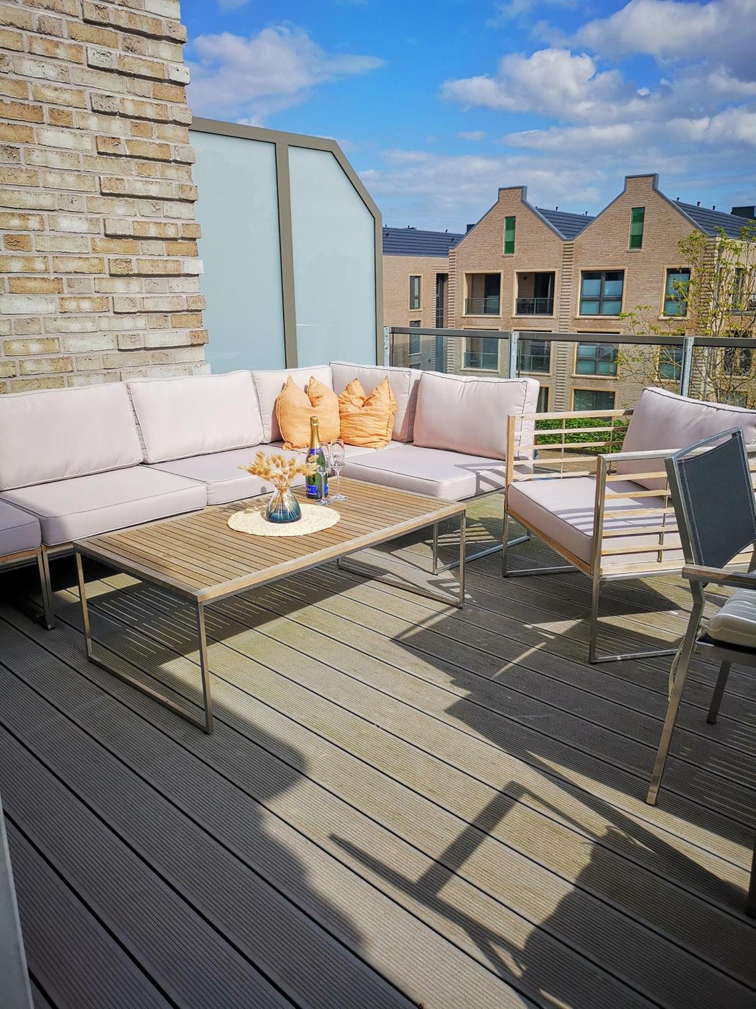 Penthouse Sonneneck , Am Alten Deich 4-6, Whg 2 25 Dangast Bagian luar foto